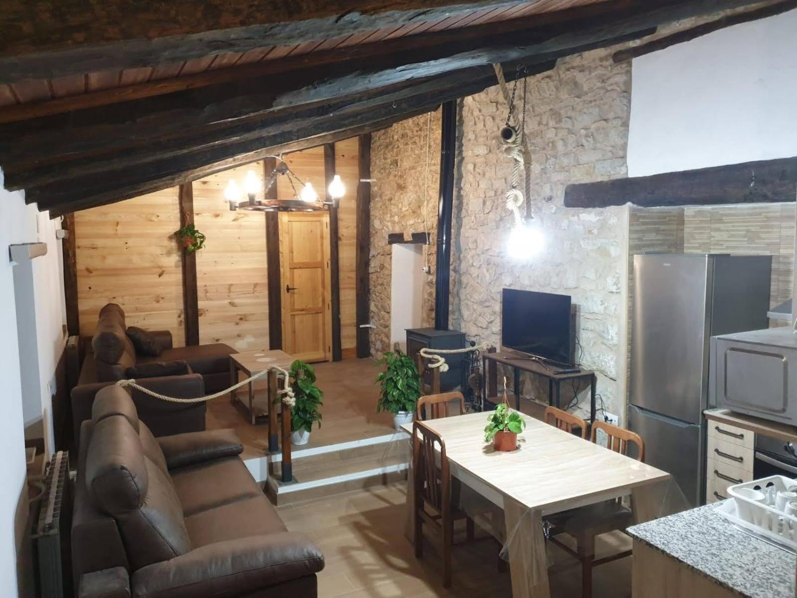 Casa Rural Chulilla Villarroya de los Pinares Oda fotoğraf