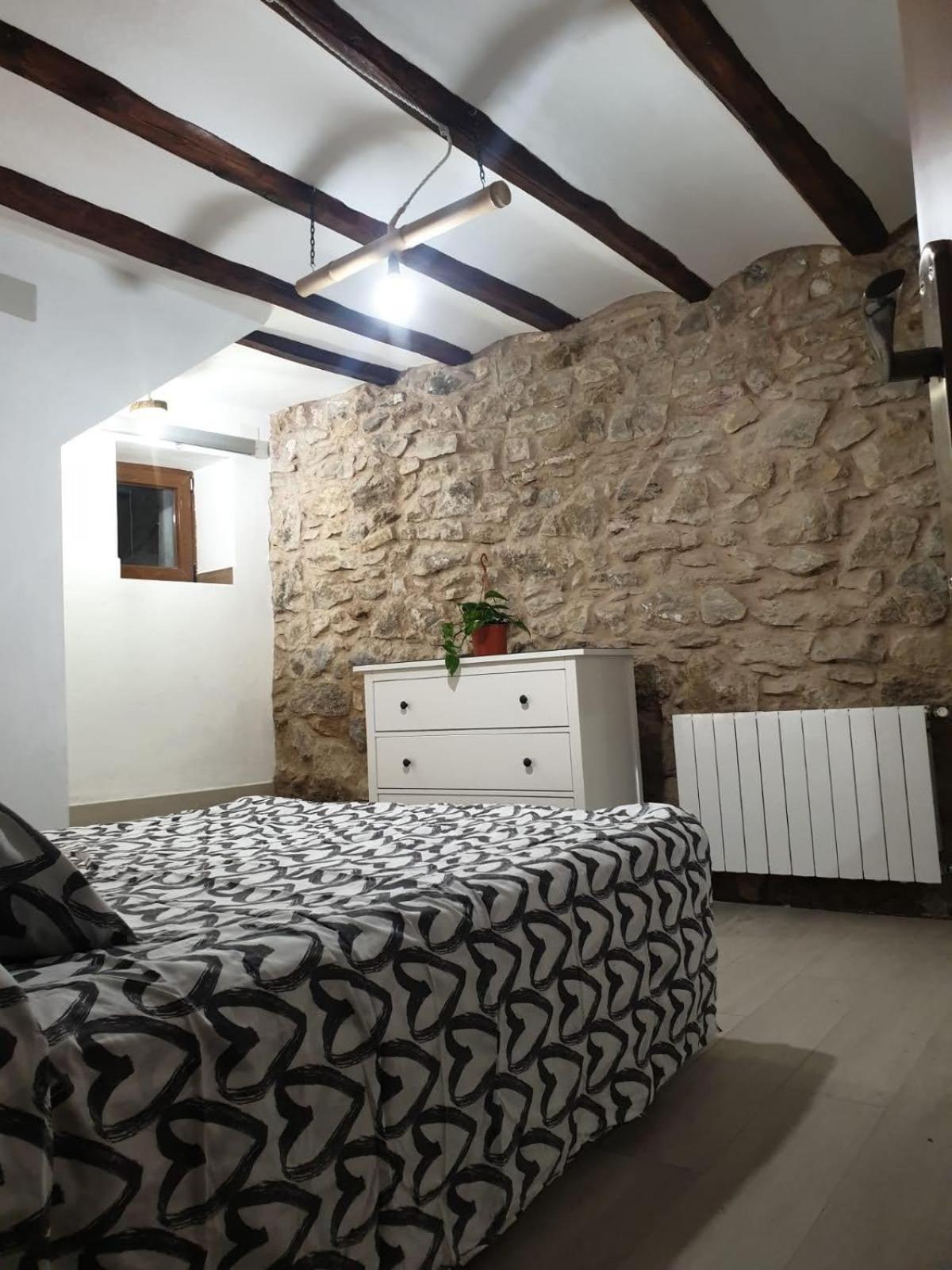 Casa Rural Chulilla Villarroya de los Pinares Oda fotoğraf